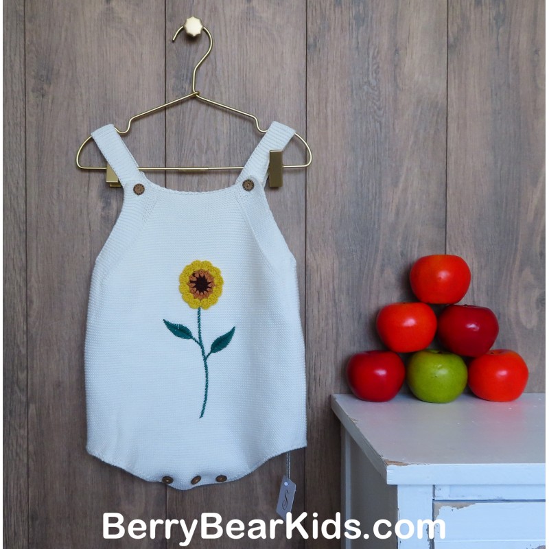 Sunflower sales baby romper